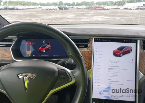 2017 Tesla Model X 100D/75D/90D из США, поврежденный, VIN 5YJXCDE22HF054694